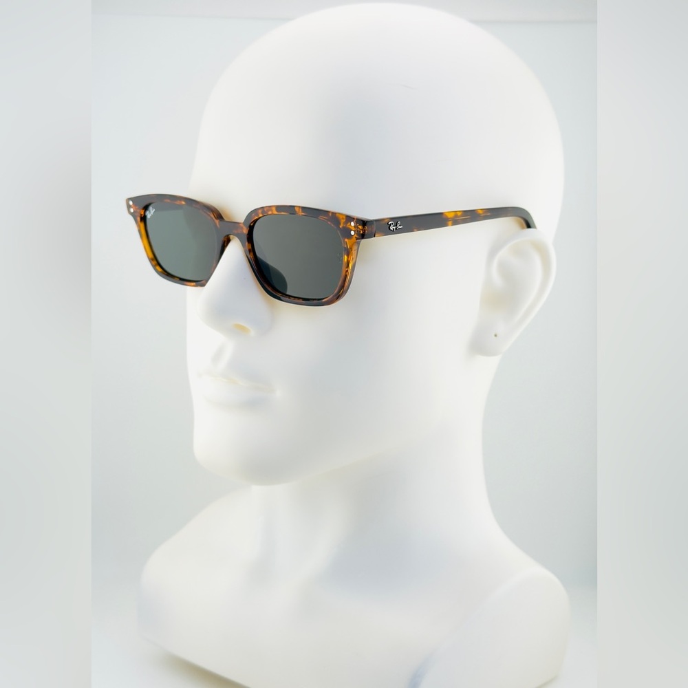 Ray-Ban Sunglasses RB4456 Zaya Bio Based Polished Havana Frame Gray Lens UNISEX! - Picture 5 of 14